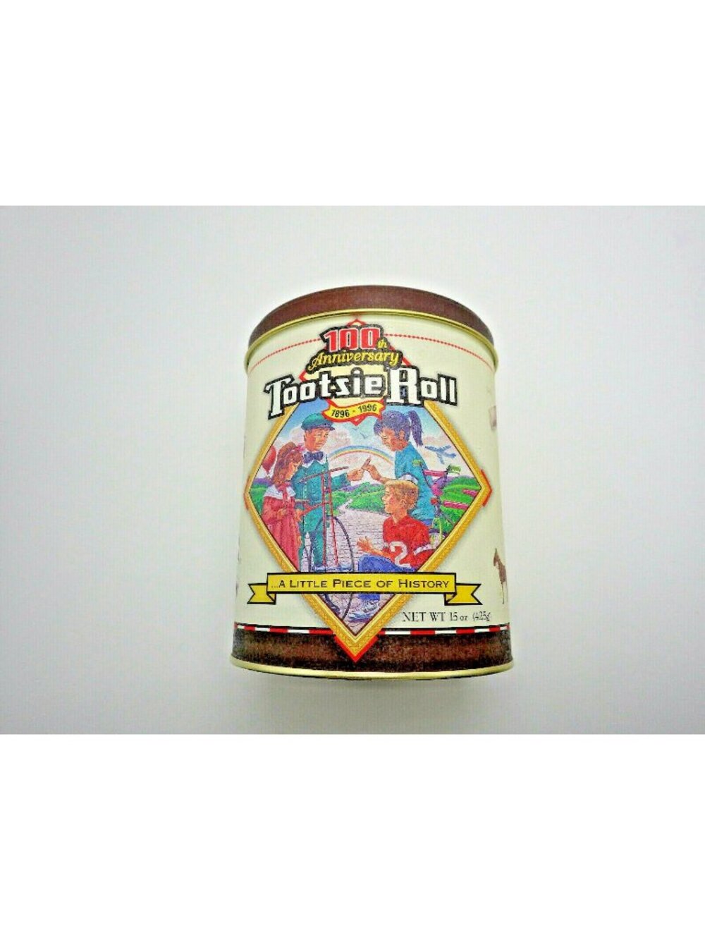 Tootsie Roll 100th Anniversary tin 1996 Americana